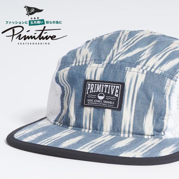 アウトレット PRIMITIVE プリミティブ ジェットキャップ 帽子 サイドメッシュ セール