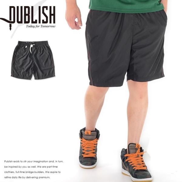 PUBLISH パブリッシュ ハーフパンツ ショートパンツ サイドトリコカラーライン BILLS (...