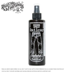 RAILCAR FINE GOODS レイルカーファイングッズ DENIM SPRAY デニム生地用消臭剤 スプレー セール｜clever