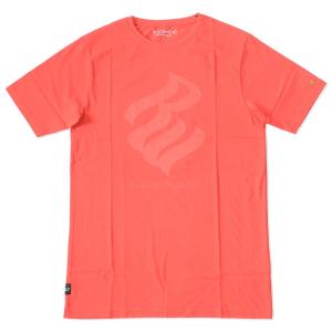 アウトレット ROCAWEAR ロカウェア Tシャツ 半袖 センター同色フレイムロゴ (RWTS02...