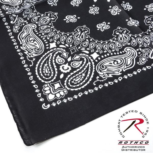 ROTHCO ロスコ バンダナ 大判ハンカチ ペイズリー (4143 4050)
