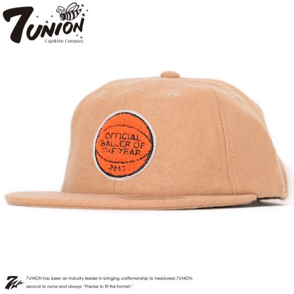 アウトレット 7UNION セブンユニオン キャップ 帽子 ストラップバック ウール バスケットボー...