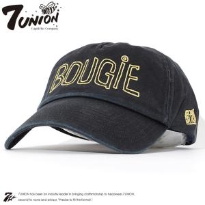 7UNION セブンユニオン ローキャップ 帽子 ストラップバック 金刺繍BOUGIE The Bougie -(IPVW-121) セール｜clever