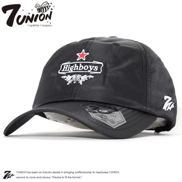7UNION セブンユニオン キャップ 帽子 ストラップバック エンブレム刺繍 レッドスター -(I...