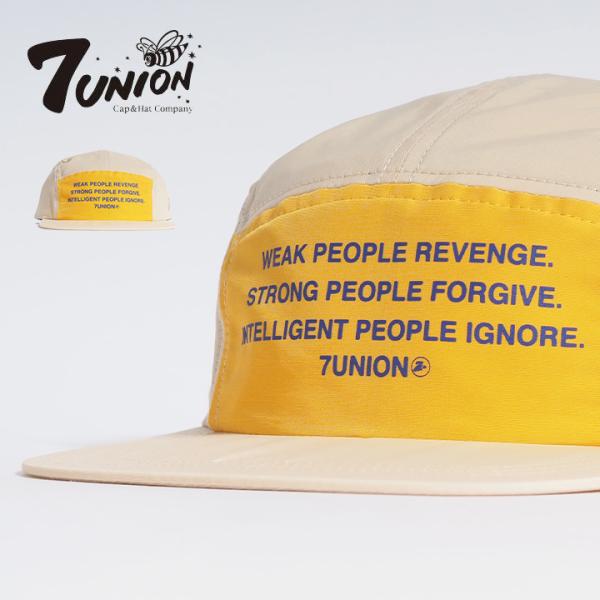 アウトレット 7UNION セブンユニオン ジェットキャップ 帽子 テキストデザイン (IPVW-1...