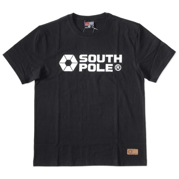 SOUTHPOLE サウスポール Tシャツ 半袖 ベーシックロゴ OFFICIAL LOGO レザー...