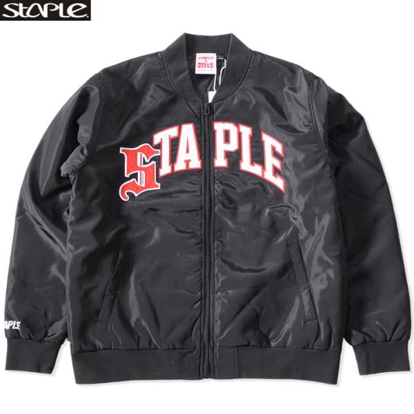 STAPLE ステイプル ボンバージャケット 中綿 HELLO KITTY ハローキティ コラボ (...