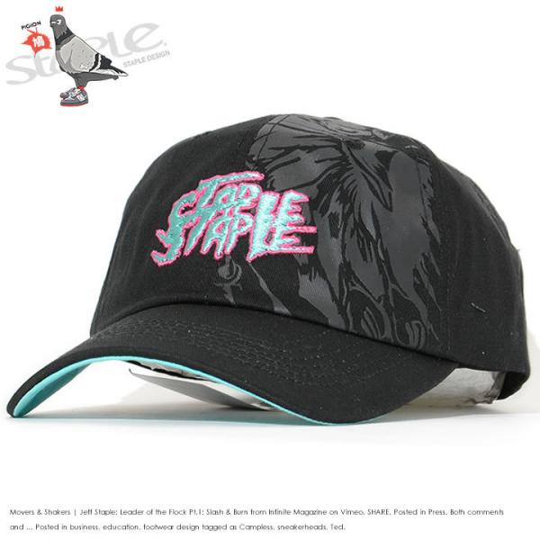 STAPLE ステイプル キャップ 帽子 ストラップバック グラフィックネームロゴ刺繍 (2101X...