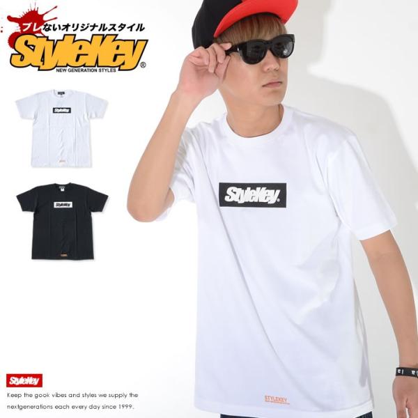 STYLEKEY スタイルキー Tシャツ 半袖 ボックスロゴ BOX LOGO セール