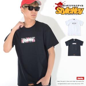 STYLEKEY スタイルキー Tシャツ 半袖 センターボックスロゴ ROSE BOX セール｜clever