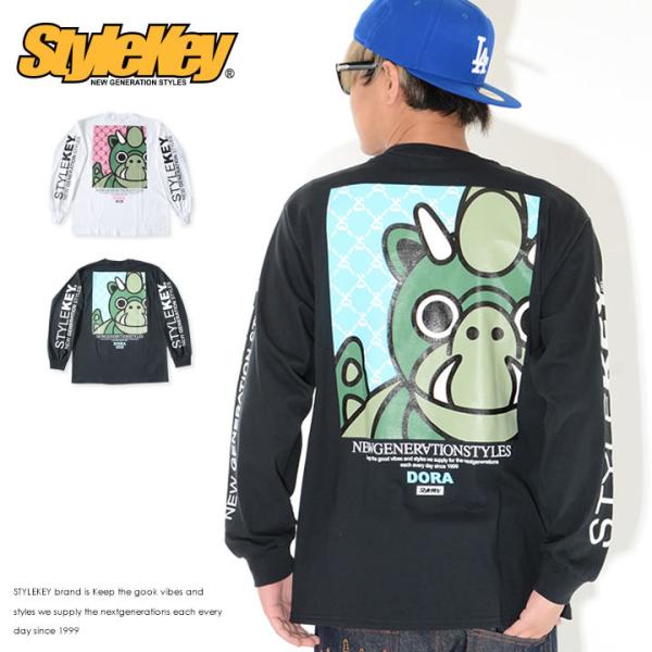 STYLEKEY スタイルキー ロンT ロングTシャツ 長袖 DORA ドラゴンキャラクター セール