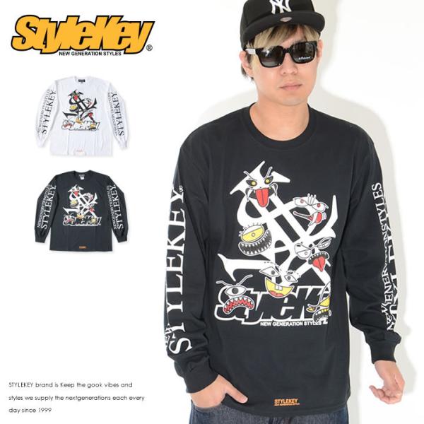 STYLEKEY スタイルキー ロンT ロングTシャツ 長袖 ロイヤルロゴ モンスターハウス セール