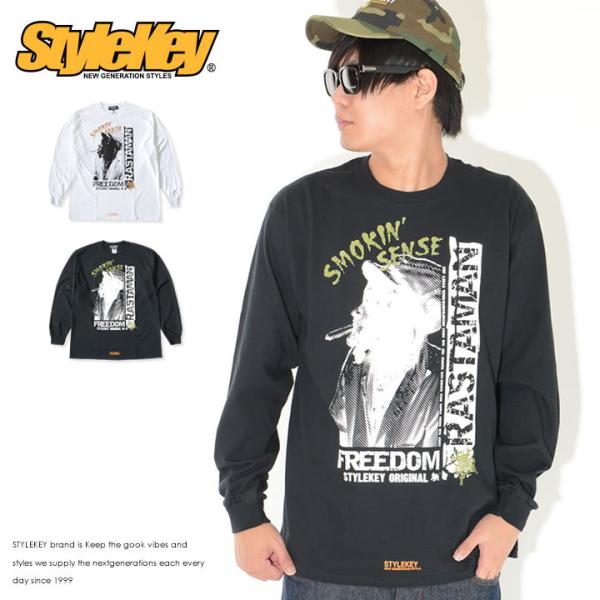 STYLEKEY スタイルキー ロンT 長袖 ジャマイカ RASTAMAN セール