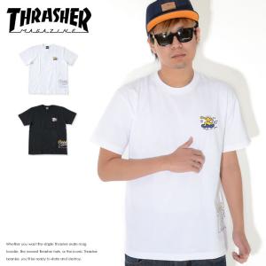 THRASHER×Keith Haring Tシャツ 半袖 キースへリング コラボ スケートヒューマン (KH-TH2103) セール