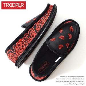 TROOPER AMERICA トゥルーパーアメリカ スリッポン シューズ