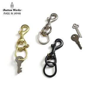 [メール便可]Button Works ボタンワークス [BW-0071] Swivel Key Holder Horse Shoe スイベル キーホルダー ホースシュー