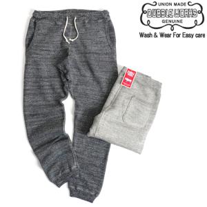 ダブルワークス DUBBLEWORKS [87006] 吊り編み スウェットパンツ TSURIAMI SWEAT PANTS 日本製｜cleverwebshop