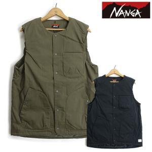 NANGA ナンガ TAKIBI RIPSTOP INNER DOWN VEST (MEN) BLK M