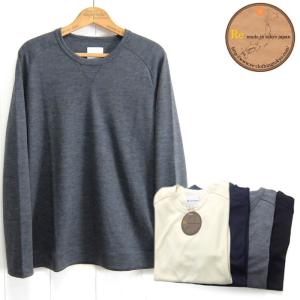 Re made in tokyo japan [3320A-CT] ドレス ウール ニット クルーネック Dress Wool Knit Crew Neck｜cleverwebshop