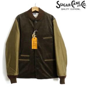 シュガーケーン SUGAR CANE [SC14996] FICTION ROMANCE コーデュロイ モールスキン コンビジャケット CORDUROY/MOLESKIN COMBI JACKET｜cleverwebshop