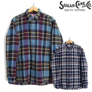 SUGAR CANE LIGHT (シュガーケーンライト) フランネルチェックプル