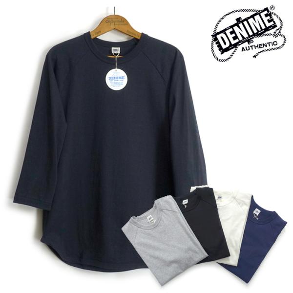 [メール便可]DENIME ドゥニーム by WAREHOUSE [266] ベースボール Tシャツ...