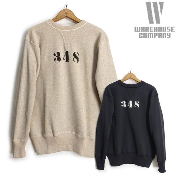 ウエアハウス WAREHOUSE [403] 両Vセットインフリーダム クルースウェット &quot;348&quot;...