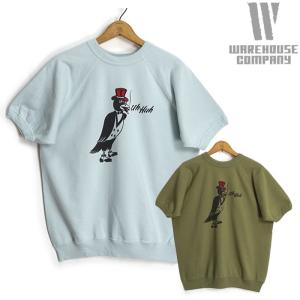 WAREHOUSE（ウエアハウス） [4104] セコハン 半袖 スウェット