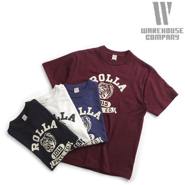 [メール便可]ウエアハウス WAREHOUSE [4601ROLLA] 半袖 Tシャツ &quot;ROLLA...