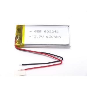 リチウムポリマー電池 リポバッテリー 3.7V 600mAh GEB 602248/LiPo カメラ ドローン MP4 GPS