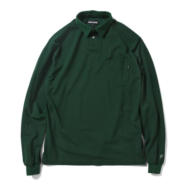 プリビレッジ PRIVILEGE PRIVILEGE L/S POLO SHIRT 長袖ポロシャツ ...