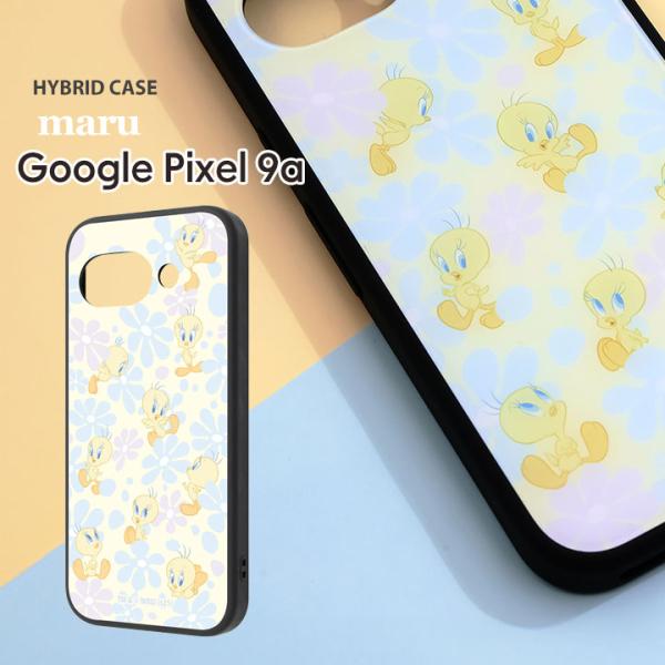 Google Pixel9a ケース かわいい ルーニーテューンズ グーグルピクセル9a 耐衝撃 ハ...