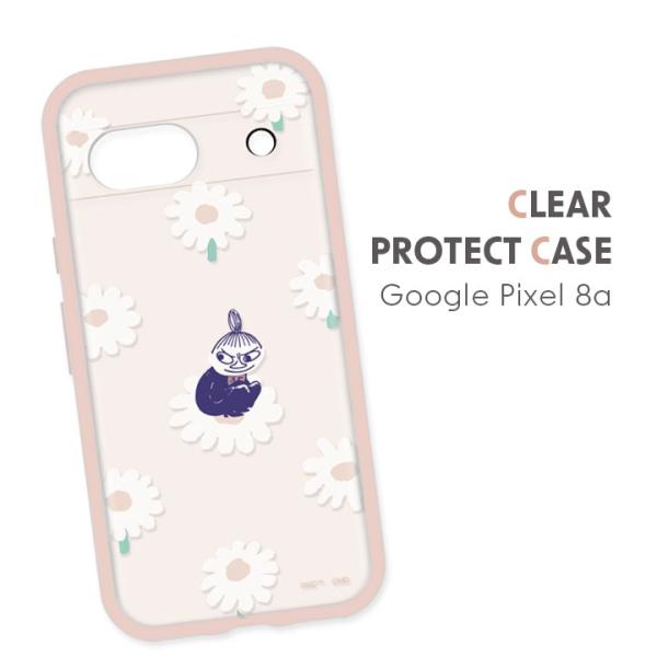 Google Pixel8a ケース ムーミン IIIIfit clear クリア リトルミイ MO...