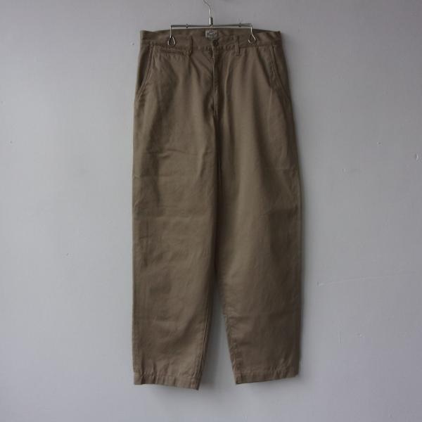 GOLD SELVEDGE WEAPON WIDE TROUSERS-GL42282 / ゴールド　...