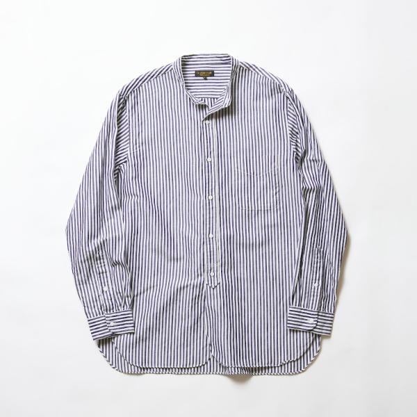 AVontade Banded Collar Shirts -CottonLinen Chambra...