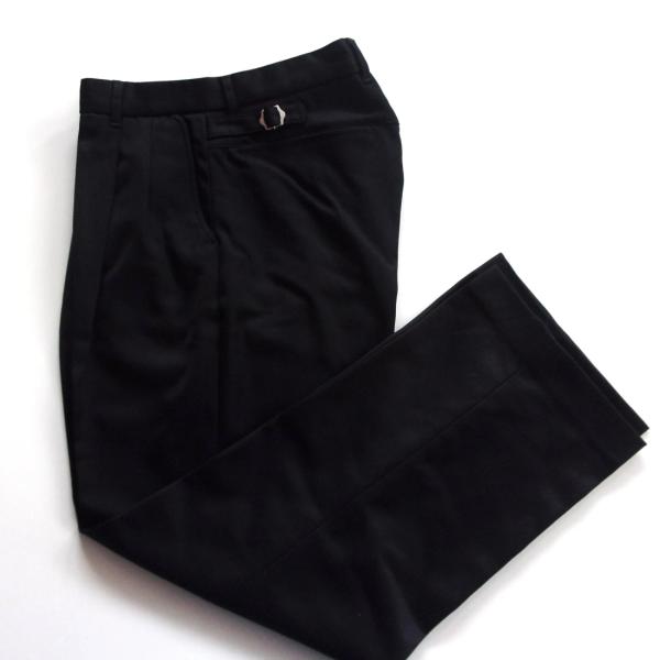 【SALE】FARAH Two Tuck Side Adjustable Pants-Wool-/ ...