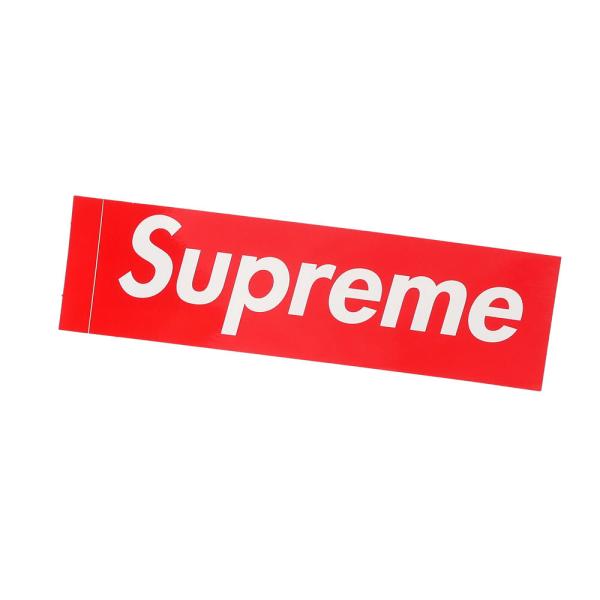 新品 シュプリーム SUPREME Box Logo Sticker RED レッド BOXロゴ ボ...