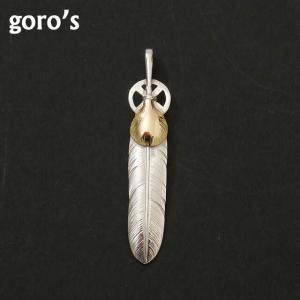 新品 ゴローズ goro&apos;s ハートホイール フェザー 大 SILVER シルバー ペンダントトップ...