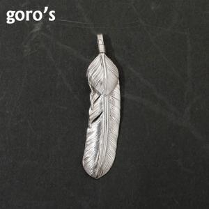 新品 ゴローズ goro's 上銀ハート 特大フェザー 右向き SILVER シルバー ペンダントトップ インディアン ジュエリー アクセサリー 270000211022 グッズ｜cliffedge