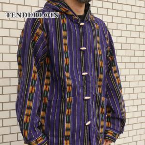 新品 TENDERLOIN T-GTM PARKA PURPLE 216-001308-029 798495979 (SWT/HOODY)｜cliffedge