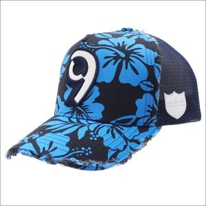 YOSHINORI KOTAKE(ヨシノリコタケ) 9 LOGO ALOHA MESH CAP (キャップ) BLACK 251-001132-011 新品 (ヘッドウェア)｜cliffedge