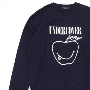 アンダーカバー UNDERCOVER SMILE APPLE SWEAT (スウェット) NAVY 209-000483-057- 新品 (SWT/HOODY)｜cliffedge