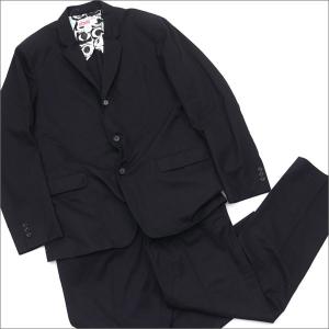 シュプリーム SUPREME x COMME des GARCONS SHIRT(コムデギャルソン シャツ) Suit (セットアップ)(スーツ) BLACK 239-000166-131+ 新品 (OUTER)｜cliffedge