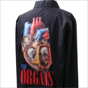 アンダーカバー UNDERCOVER THE ORGANS COACH JACKET (コーチジャケット) BLACK 225-000310-051 新品 (OUTER)｜cliffedge