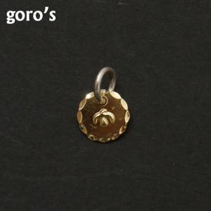 新品 ゴローズ goro's 平打ち 全金メタル 小 GOLD ゴールド ペンダントトップ インディアン ジュエリー アクセサリー 270000582018 グッズ｜cliffedge