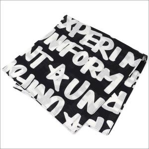 uniform experiment (ユニフォームエクスペリメント) AD BANDANA (バンダナ) BLACK 280-000118-011 新品 (グッズ)｜cliffedge