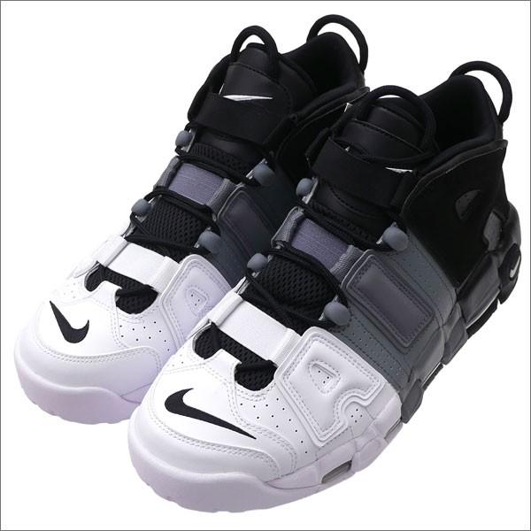 NIKE(ナイキ) AIR MORE UPTEMPO &apos;96 BLACK/BLACK-COOL GR...