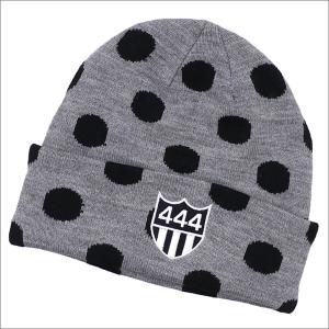 YOSHINORI KOTAKE(ヨシノリコタケ) 444 DOT KNIT CAP (ニットキャップ) GRAY 254-000301-012 新品 (ヘッドウェア)｜cliffedge