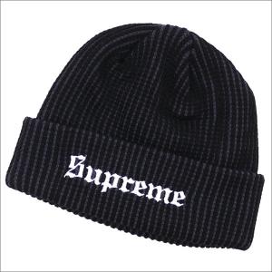 シュプリーム SUPREME 2-Tone Rib Beanie (ビーニー) BLACK 253-000426