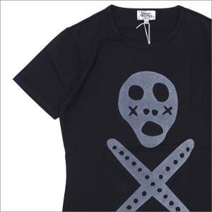 Vivienne Westwood MAN(ヴィヴィアン・ウエストウッド マン) WALL SPIRIT T-SHIRT (Tシャツ) BLACK 200-007694-761 新品 (半袖Tシャツ)｜cliffedge